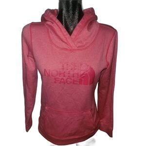 The North Face Women's Pink Logo Front Hoodie S